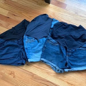 Full Panel Maternity Shorts